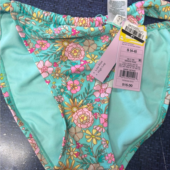 Wild Fable Floral Print Bikini Bottom - Picture 6 of 6